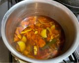 秋茄子とトマトのうどん作り方2写真