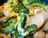 魚肉ソーセージのゴーヤーチャンプルー作り方3写真
