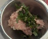 豚ひき肉で作るつくね風ハンバーグ作り方4写真