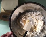 玉子２個で作る、ダブルクリームメロンパン作り方14写真