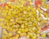 もち麦🌾コーンとカニカマ炊き込みご飯🌽🦀作り方2写真