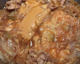 【疲労回復】豚肉ですき焼き肉豆腐作り方3写真