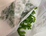 塩昆布ゴーヤ作り方4写真
