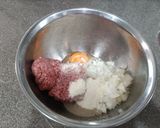 我が家のハンバーグ作り方1写真