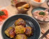 玉ねぎたっぷり柔らかピーマン肉詰め作り方6写真