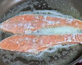 タルタルソースで食べる鮭のムニエル作り方6写真