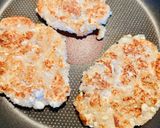 レンコンと豆腐のもちもち焼き作り方3写真