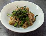 下茹で不要♡せりと豚薄切り肉炒め作り方6写真