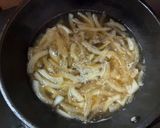 フライパン1つで簡単コロッケ卵とじ丼作り方4写真