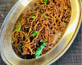 鼓油炒麺　香港焼きそば作り方6写真