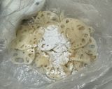 レンコンとさつまいものシラスの楽ちんピザ作り方3写真