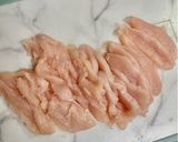 鶏胸肉の甘辛葱ソース& 鶏だしスープ作り方1写真