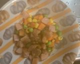 レンジさっぱりソースカツ味オムライス弁当作り方3写真