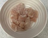 ささみと玉ねぎの醤油麹ショウガ焼き作り方2写真