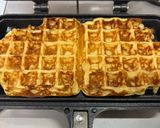 サクサク軽いベルギーワッフル作り方10写真