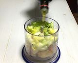 桃とセロリと生ハムの冷製パスタ作り方13写真