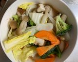 お一人様クリーミー味噌デミ味豆腐野菜炒め作り方14写真
