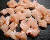 簡単！揚げない☆ころころ唐揚げ作り方1写真
