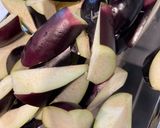 茄子の黒酢そぼろ餡作り方6写真
