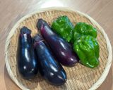 【作り置き】なすとピーマンの簡単甘辛煮作り方1写真