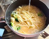 市販のソースに水をたすだけ!スープパスタ作り方6写真