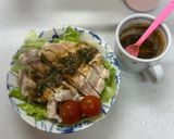 姉の家メシ・鶏もも肉のよだれ鶏作り方18写真