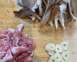 酸っぱいキムチの温かいそうめん作り方1写真