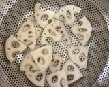蓮根のライスピザ作り方1写真