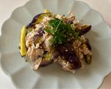 ナスとぶた肉の冷サラダ作り方9写真
