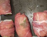大葉入り肉巻きおにぎり作り方3写真