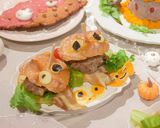 親子で作ろう！かわいいハロウィンバーガー作り方7写真