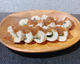 レンジで！鶏むねしそチーズ巻き梅肉ソース作り方7写真
