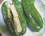 ★丸ごとピーマンのチーズ詰め焼き♪作り方6写真