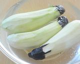 かつお節をふわりのせて翡翠なす♪作り方2写真