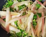 旨い☆青唐辛子ミョウガ味噌作り方4写真