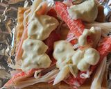 厚揚げワサマヨチーズXmasメニュー弁当作り方1写真