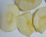 リンゴとクルミとレーズン入りシナモンぱん作り方1写真