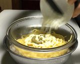 カニ味噌とカニカマの柚子胡椒冷製パスタ作り方15写真