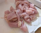 鶏むねと長ネギで！串なし旨塩焼き鳥作り方1写真
