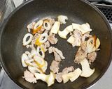 チンゲン菜のかた焼きそば作り方4写真