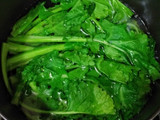 うちの春サラダ☆菜花のマスタードサラダ♬