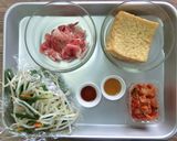 【主菜・副菜】厚揚げのキムチ炒め作り方1写真