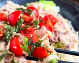 茹で豚とキャベツの中華トマトソースがけ作り方6写真