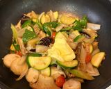 【簡単作り置き副菜】ツナと夏野菜のバター焼き作り方5写真