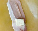 簡単☆飯テロ☆とろっとろの肉巻きチーズ作り方3写真