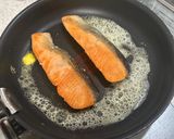 今更ながら♪ 基本の鮭のムニエル　きのこ添え作り方6写真