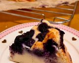 カフェ級お豆腐ブルーベリーチーズケーキ♪作り方3写真