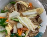 お一人様洋風キムチ味照根菜たっぷり野菜炒作り方15写真