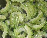 ゴーヤと豚肉の味噌煮作り方1写真