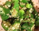 簡単！オクラの胡麻和え作り方4写真